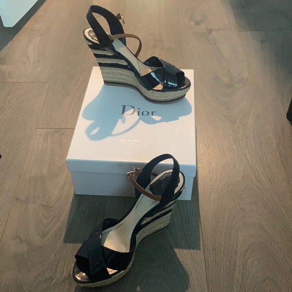 Christian Dior wedges - Picture 1 of 8